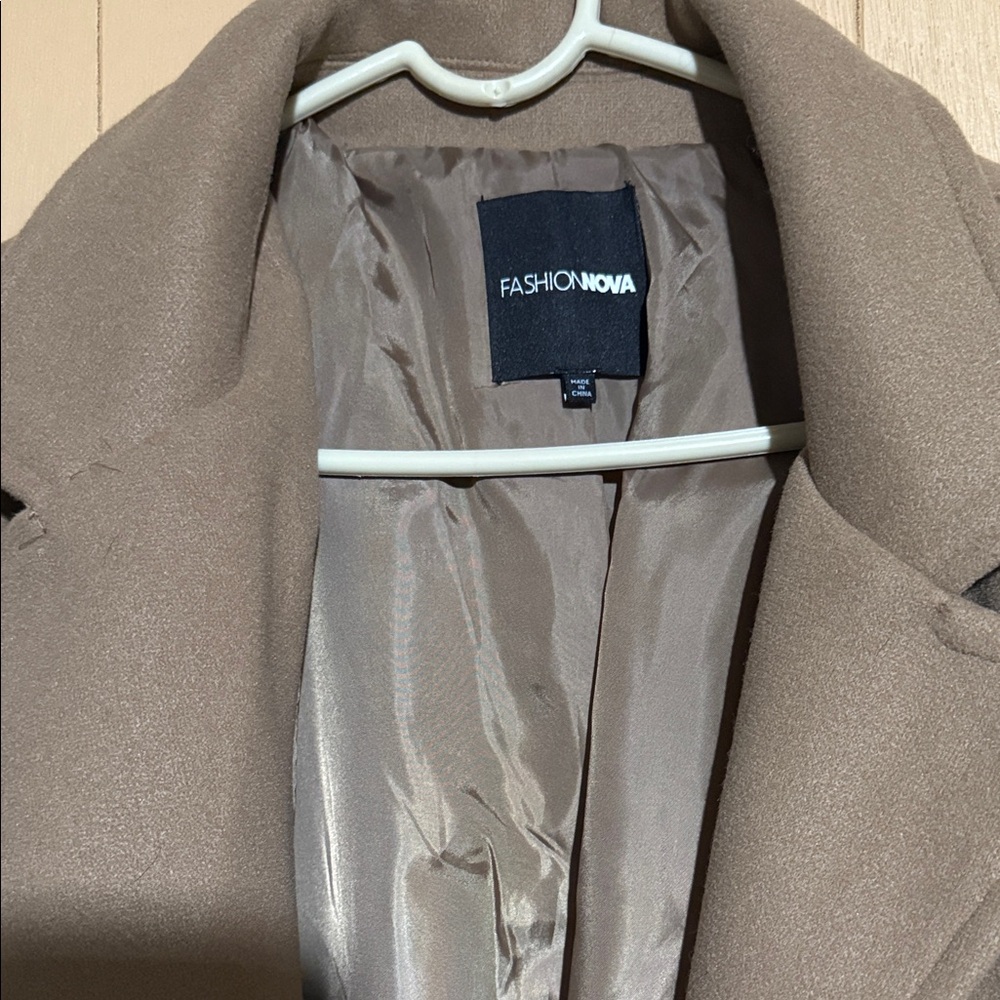 Fashion Nova Overcoat for Women - Picture 2 of 14